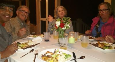 Monica White Martin and Laura Lynn Miller Rose Andrews