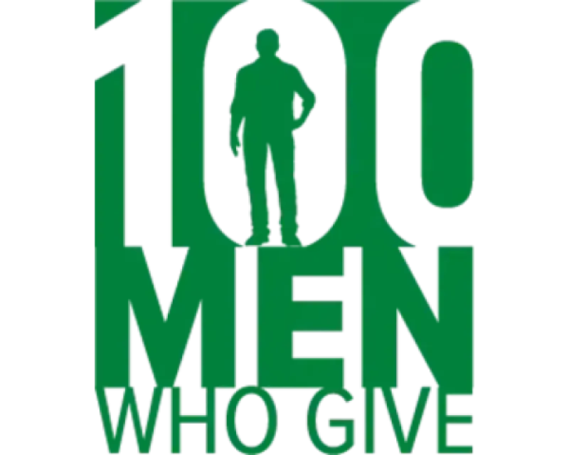 100 men who give logo